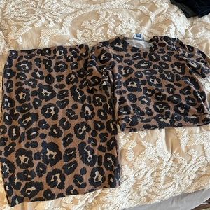 Leopard‎ Two-piece set